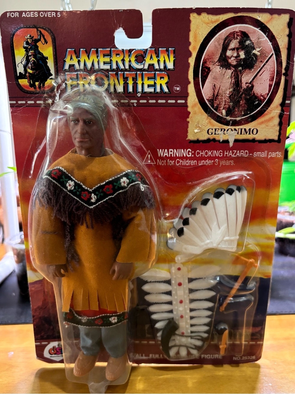 Geronimo Native Warrior Action Figure - Brown